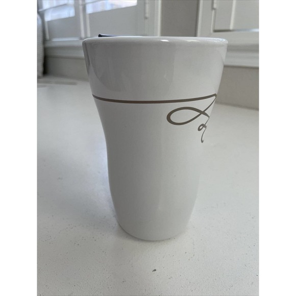 Starbucks Scroll Ceramic Travel Cup 9fl oz Mug with LId 2016 - Picture 4 of 11